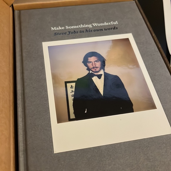 Make Something Wonderful: Steve Jobs In His Own Words Hardcover - RARE - Picture 2 of 2